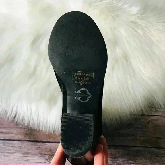 C. Wonder Suede Leather Bootie Shoes 7.5 - Picture 5 of 7